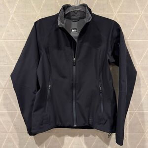 REI CO-OP Mistral Women's Softshell Jacket Size S Color Black